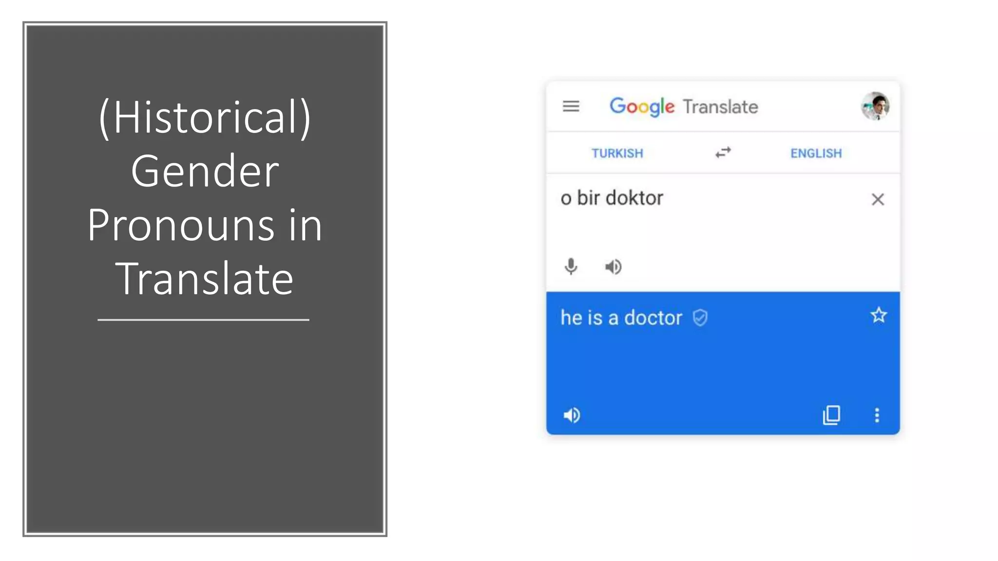 (Historical)
Gender
Pronouns in
Translate
 