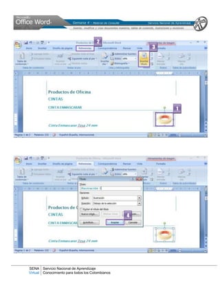 SENA
Virtual
Servicio Nacional de Aprendizaje
Conocimiento para todos los Colombianos
2
3
1
4
 