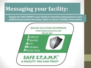 Messaging your facility:
 
