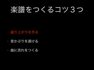編曲ws 音の並べ方編