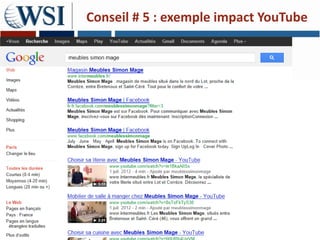 Conseil # 5 : exemple impact YouTube




Copyright 2011 Research and Management. All rights reserved.
 