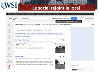 Le social rejoint le local




                      ©2012 RAM. All rights reserved.
 