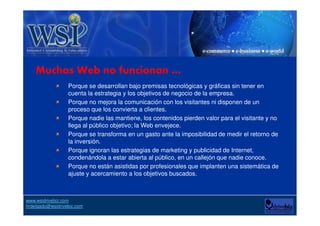 Internet y las interrogantes (objeciones) . WSI drivebiz Slide Básica