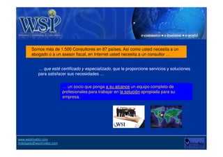 Internet y las interrogantes (objeciones) . WSI drivebiz Slide Básica
