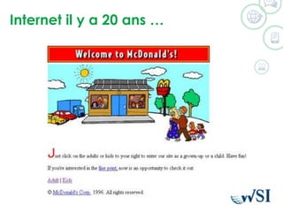 Internet il y a 20 ans …
 