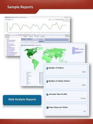 Sample Reports




Web Analytic Reports
 