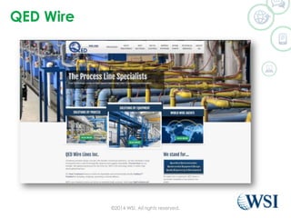 QED Wire
?2014 WSI. All rights reserved.
 