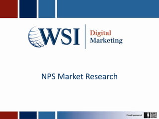 NPS Market Research
 
