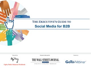Social Media for B2B
 