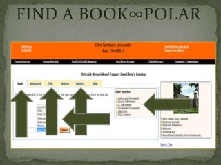 FIND A BOOK∞POLAR
 