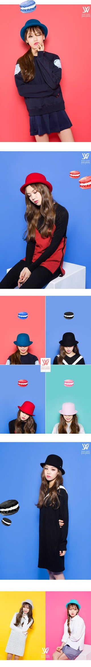 2016 New macaron style hats