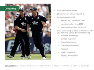 The choice of brands, governing bodies, talent and media