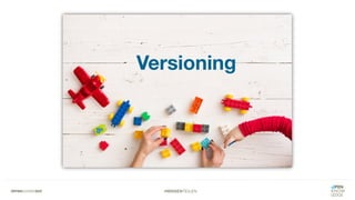 #WISSENTEILEN
Versioning
 
