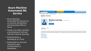 Workshop Azure Machine Learning con PowerBI | PPTX