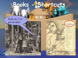 Books - Shortcuts

Hold on, I’ve
got an idea!
 