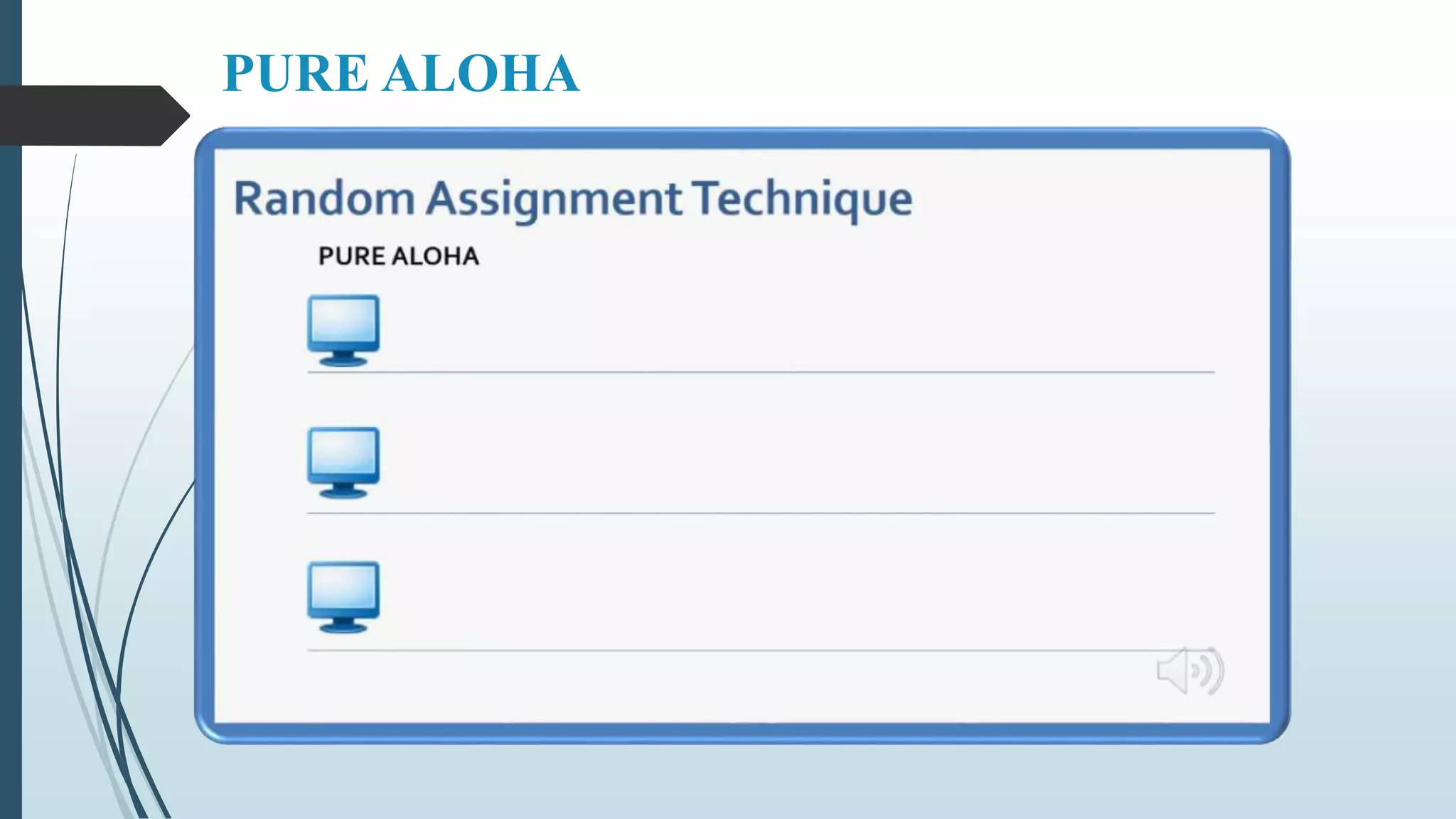 PURE ALOHA
 