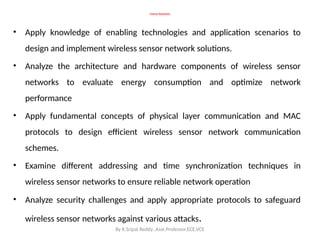 Wireless Sensor Networks Types and Applications | PPTX