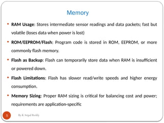 Wireless Sensor Network Architecture explanation | PPTX