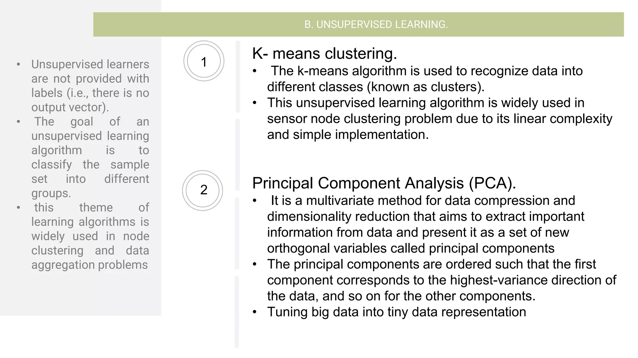 Applications of machine learning in Wireless sensor networks. | PPTX