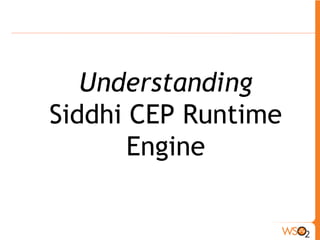 Filters 
from <stream-name> [<conditions>]* 
insert into <stream-name> 
ƒ Filters the events by conditions 
ƒ Conditions 
o >, <, = , <=, <=, != 
o contains, instanceof 
o and, or, not 
ƒ Example 
from cseEventStream[price >= 20 and symbol==’IBM’] 
insert into StockQuote symbol, volume 
 