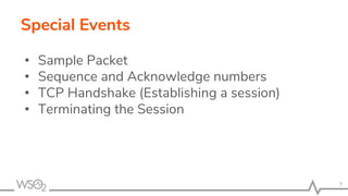 Fundamentals of TCP, and dump analysis | PPT