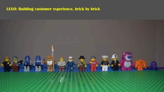 LEGO: Building customer experience, brick by brick
 