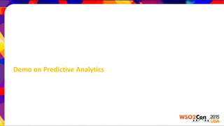 Demo on Predictive Analytics
 