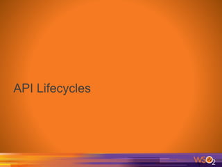 API Lifecycles
 