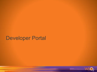 Developer Portal
 