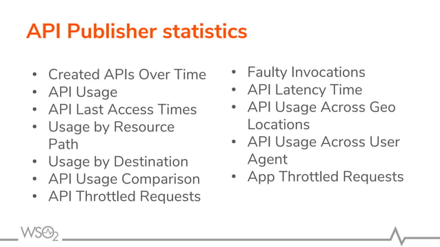 Wso2 api manager analytics and reporting | PPT