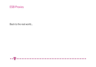 ESB Proxies




Back to the real world…
 