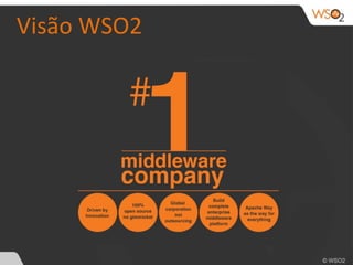 Visão 
WSO2 
 