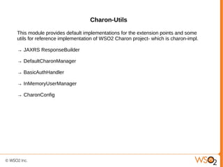 WSO2 Charon | PDF