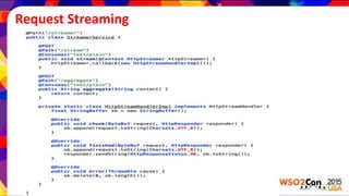 Request Streaming
 