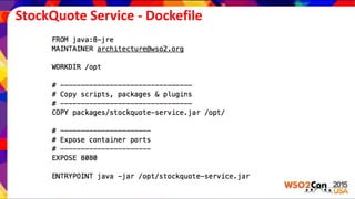 StockQuote Service - Dockefile
 