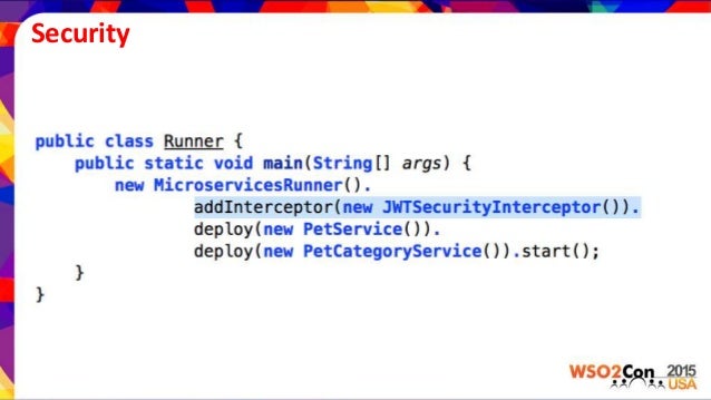 WSO2ConUS 2015 - Introduction to WSO2 Microservices Server 