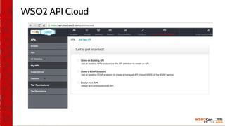 WSO2 API Cloud
 