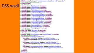 DSS.wsdl	
  
 