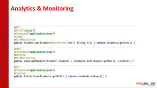 Analytics & Monitoring
 