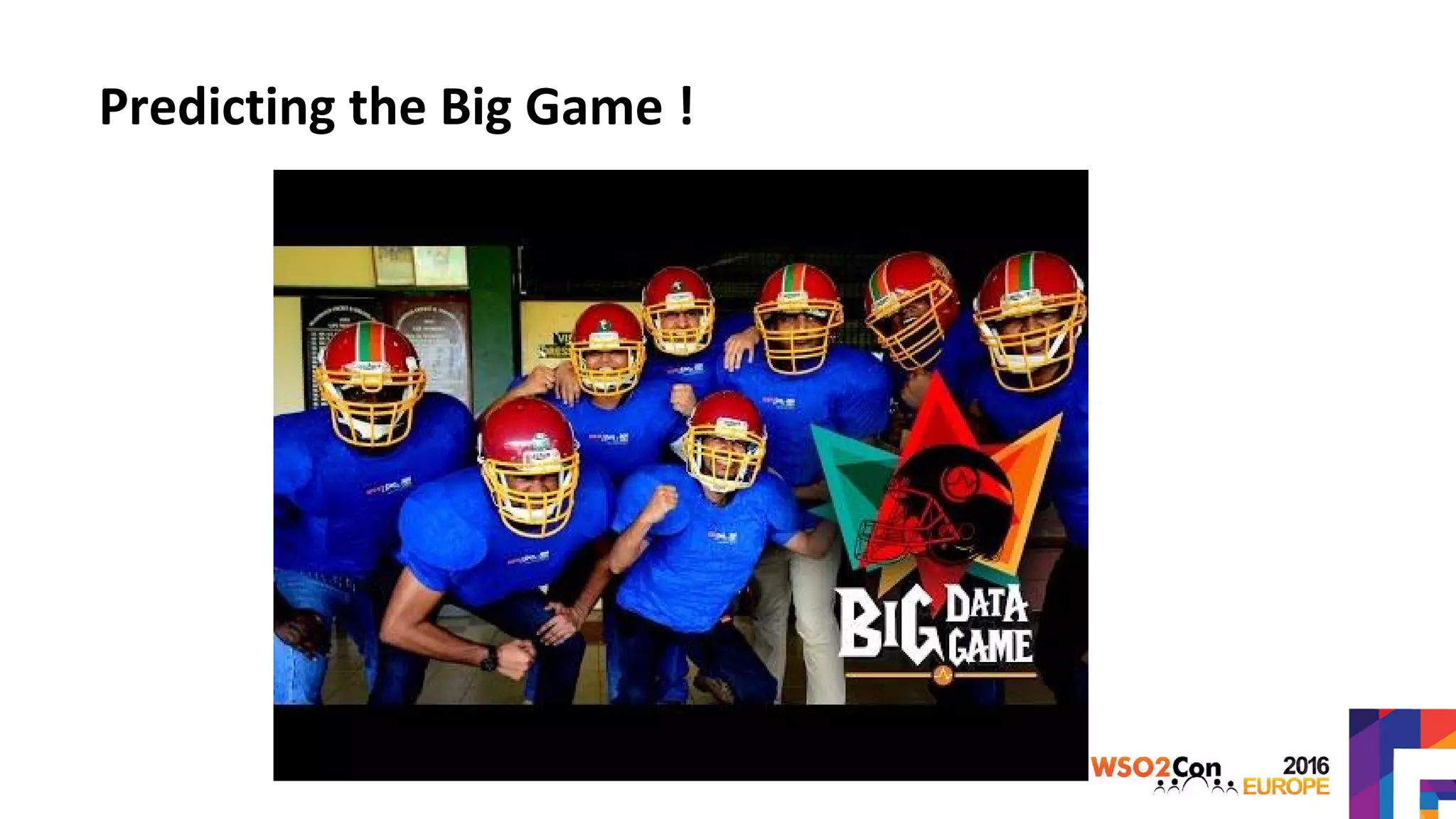 Predicting the Big Game !
 