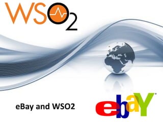 eBay and WSO2
                © 2012
 