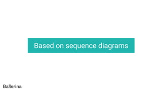 Based on sequence diagrams
 