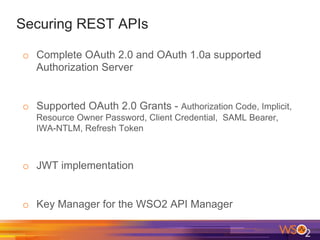 WSO2 Identity Server - Product Overview | PDF