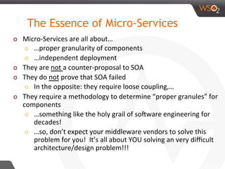 Deep-dive into Microservice Outer Architecture | PPT