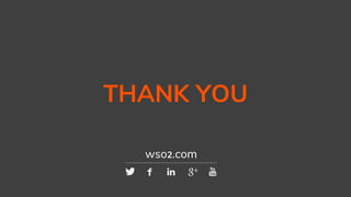 INTEGRATION SUMMIT 2019
THANK YOU
wso2.com
 