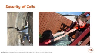 Security of Cells
picture credit: https://www.flickr.com/photos/laurelfan/ https://www.flickr.com/photos/sahdblunders/
 