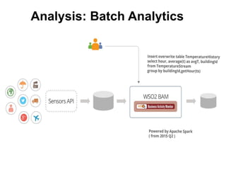 Analysis: Batch Analytics
 