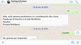 Conversación entre Aldo Mariátegui y Enrique Rodríguez