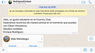 Conversación entre Aldo Mariátegui y Enrique Rodríguez