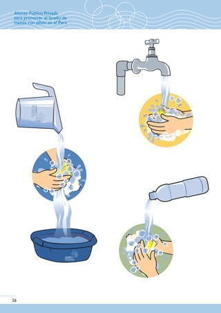 26
Alianza Público Privada
para promover el lavado de
manos con jabón en el Perú
 